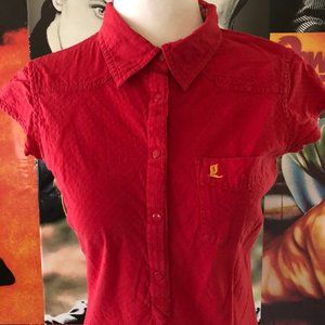 H&M L.O.G.G. collared dress